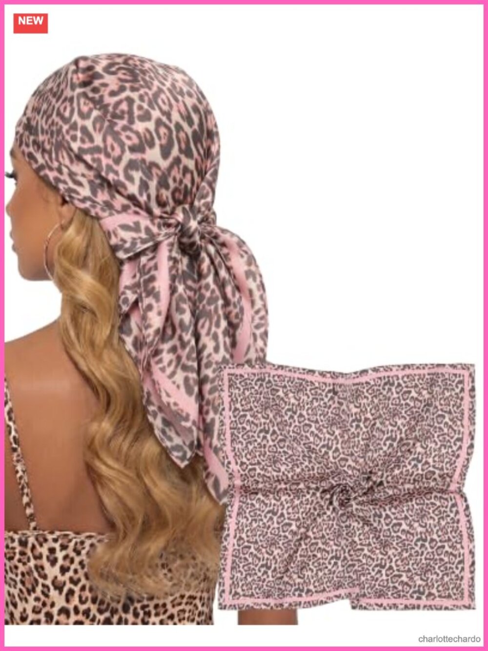 Satin Square Hair Scarf Silk Feeling Bandana Neck Kerchief